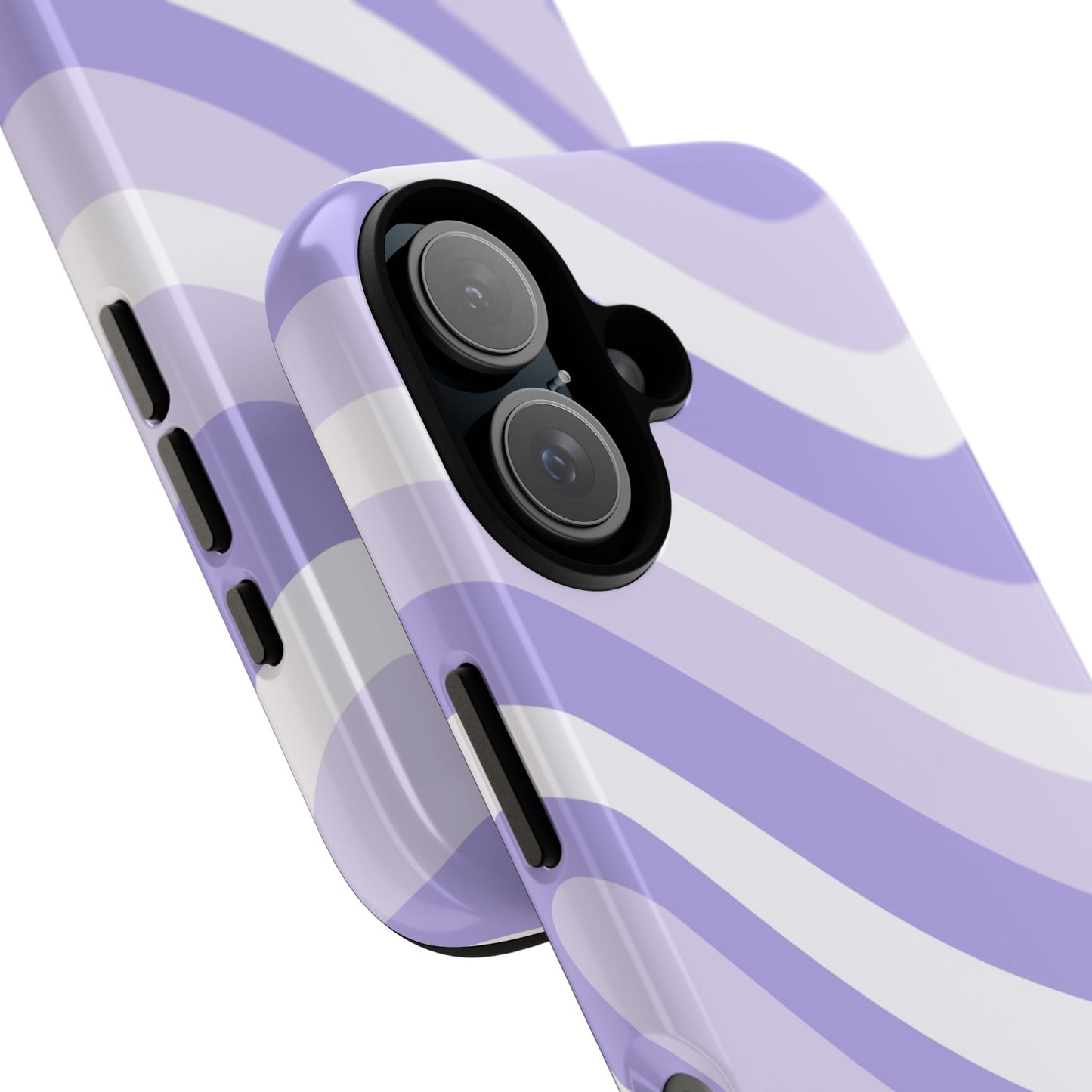 Lavender Wave Abstract iPhone Case