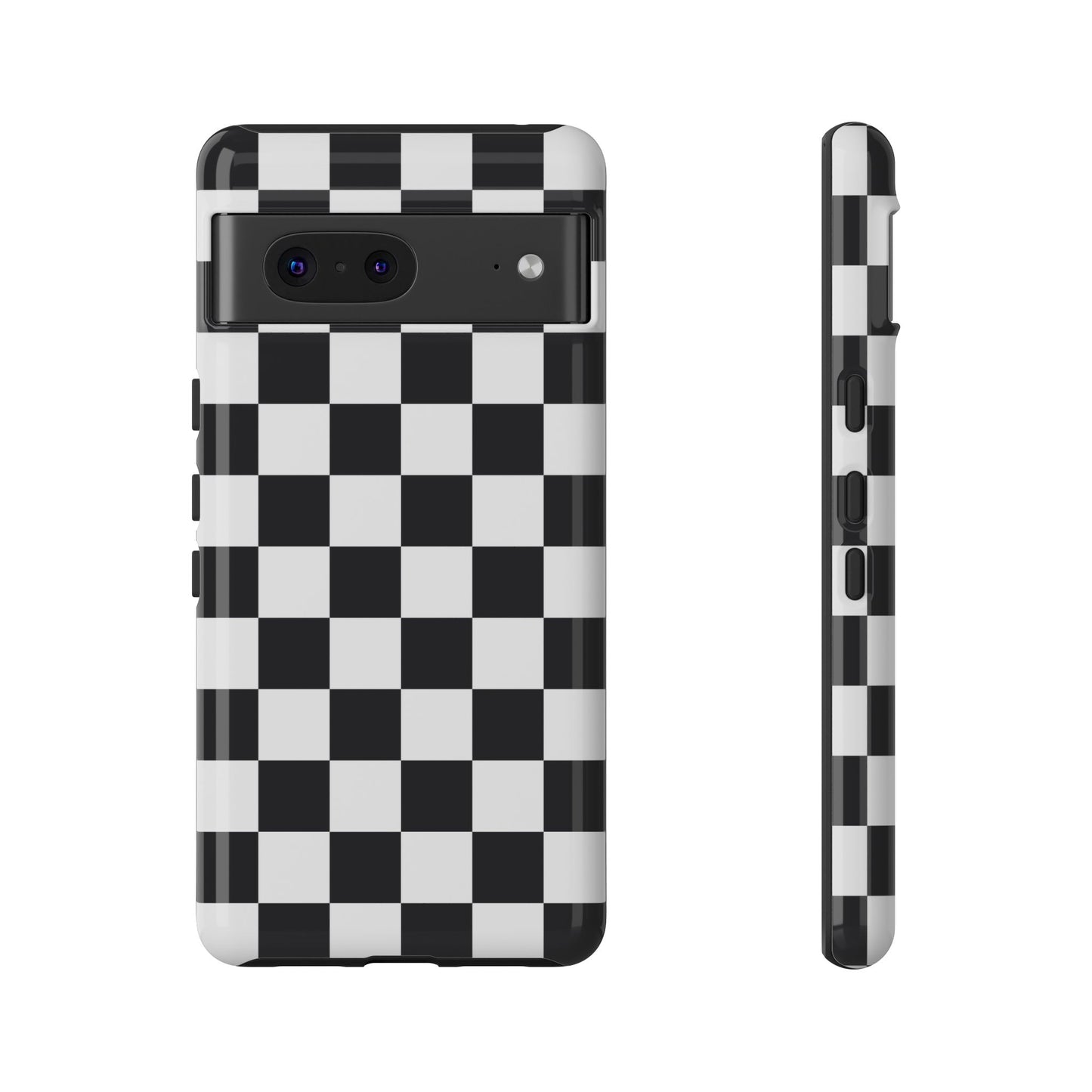 Black & White Checkerboard Google Pixel Case