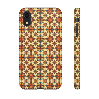 Retro Mandala Floral iPhone Case