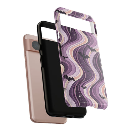 Retro Bats & Swirls Google Pixel Case