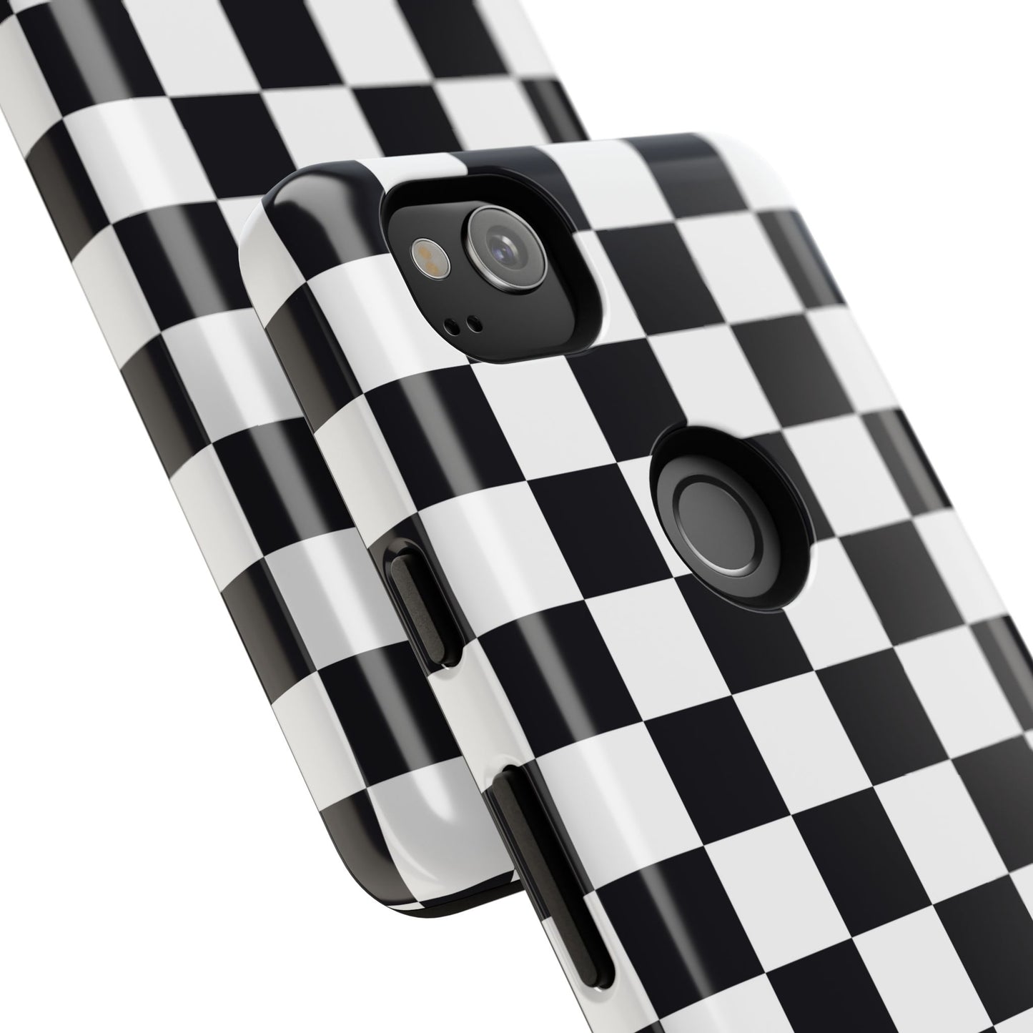 Black & White Checkerboard Google Pixel Case