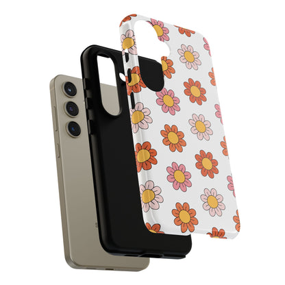Retro Daisy Samsung Case