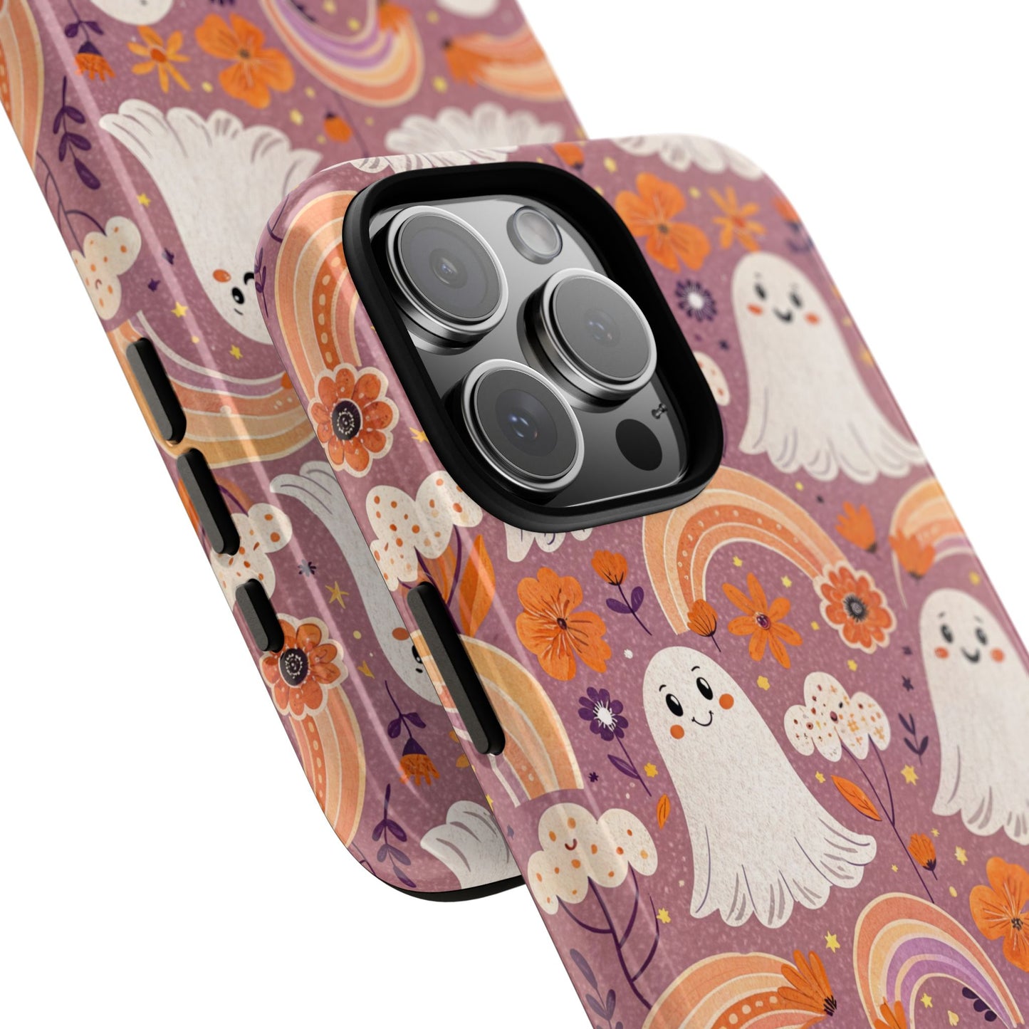 Pastel Halloween Ghost iPhone Case