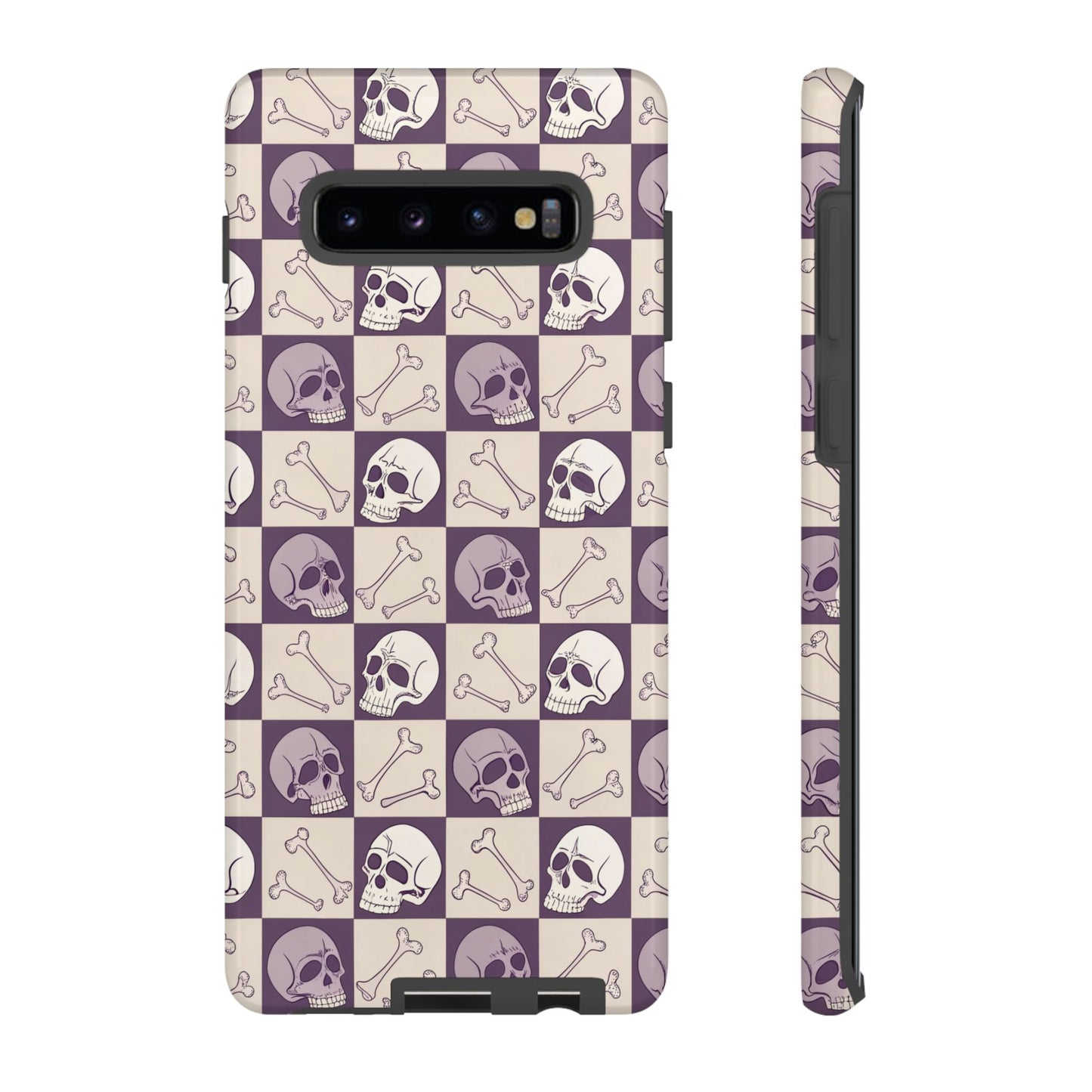 Skull & Bones Checkered Samsung Case
