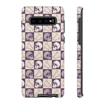 Skull & Bones Checkered Samsung Case