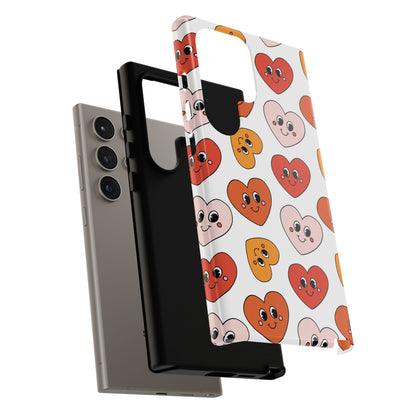Smiley Heart Faces Samsung Case