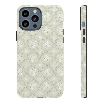 Vintage Daisy Wreath iPhone Case