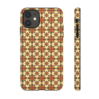 Retro Mandala Floral iPhone Case