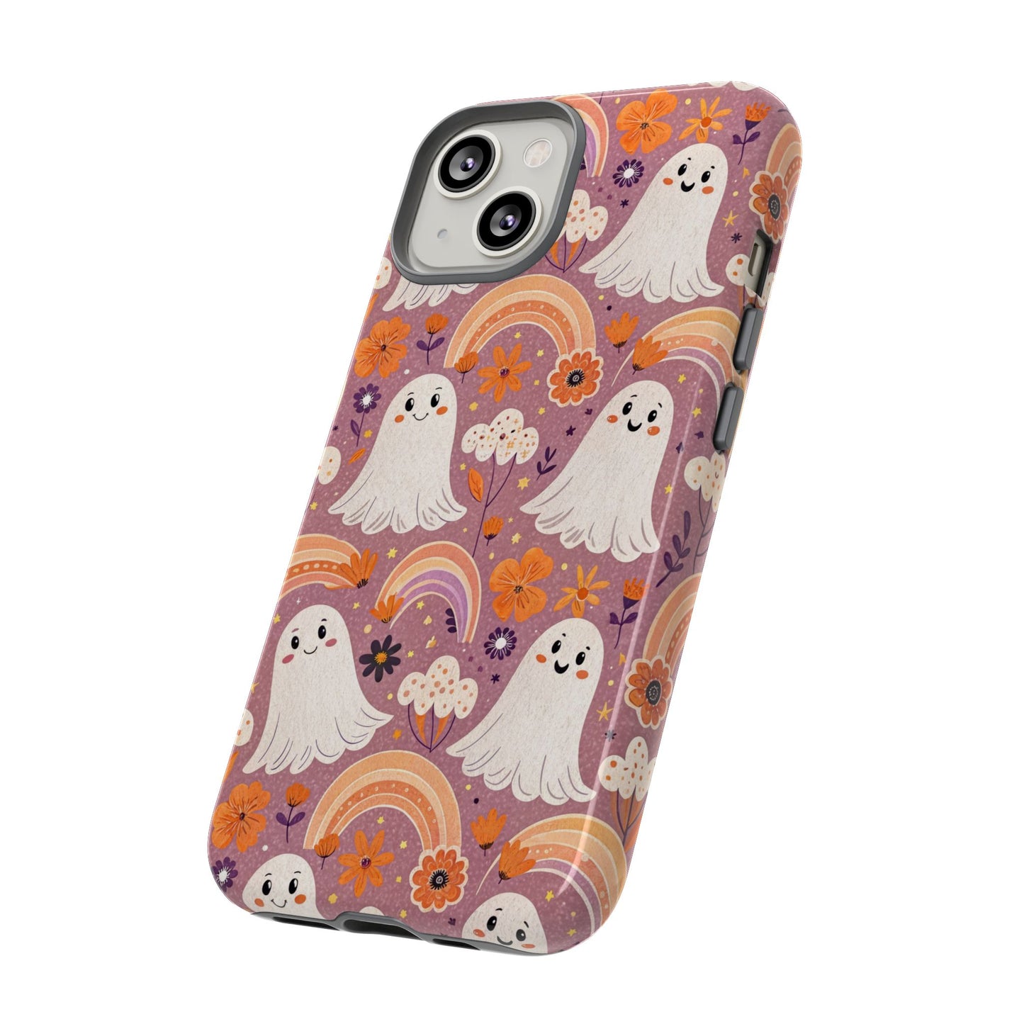 Pastel Halloween Ghost iPhone Case
