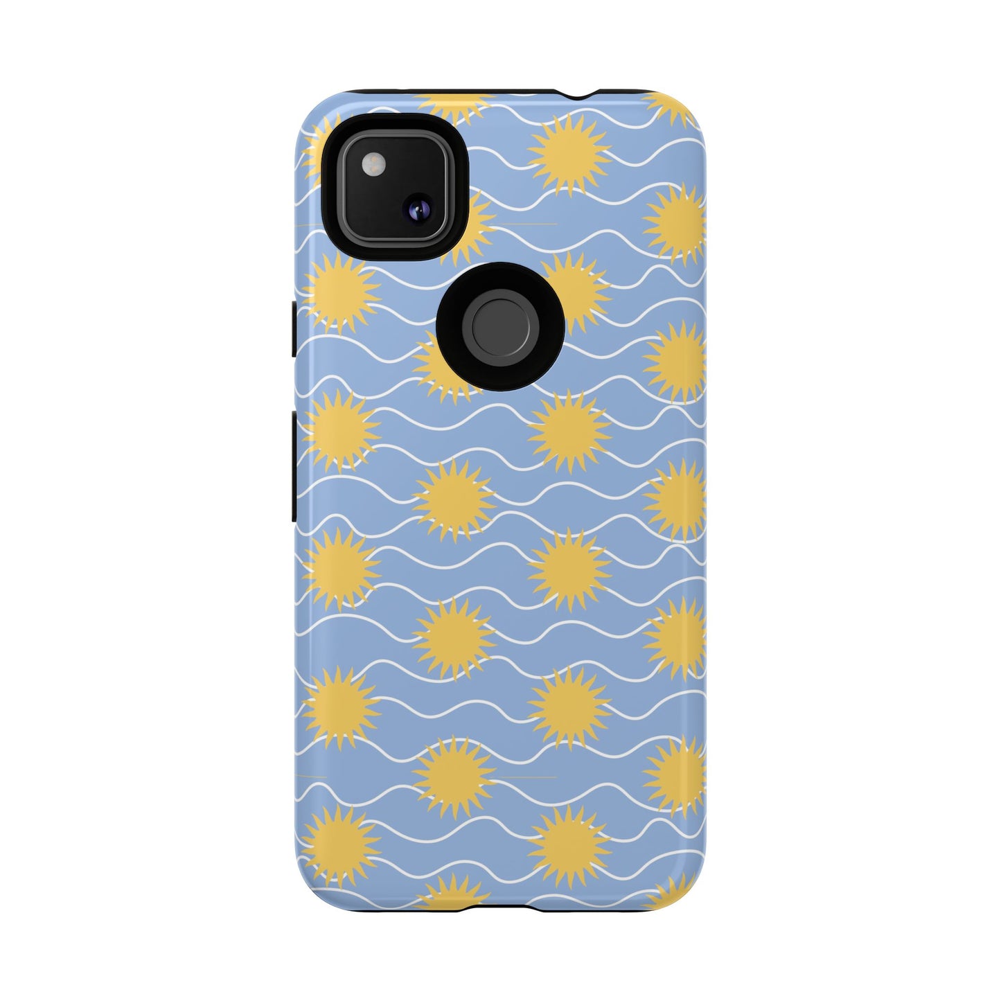 Sunny Waves Blue Google Pixel Case