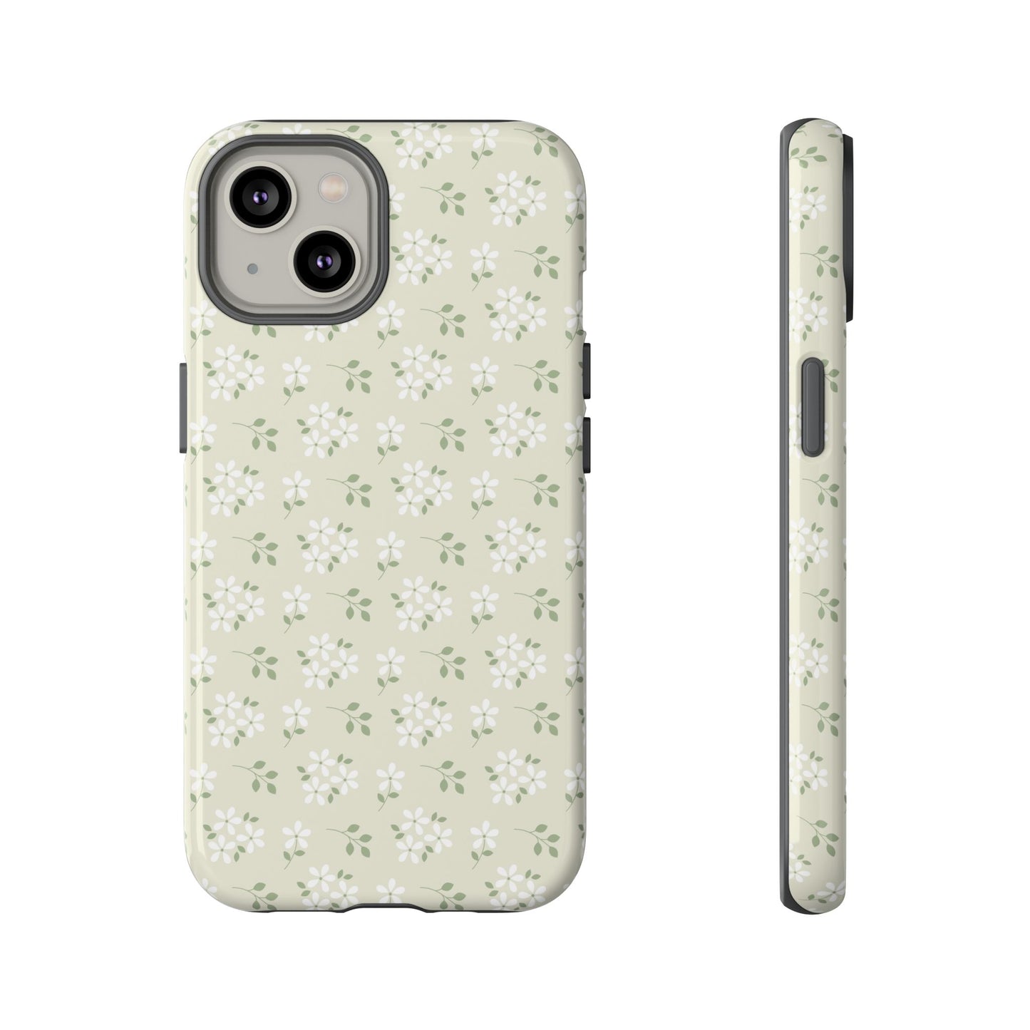 Beige Daisy Bloom iPhone Case