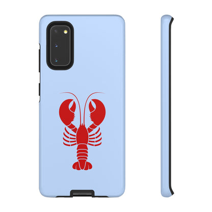 Red Lobster on Sky Blue Samsung Case
