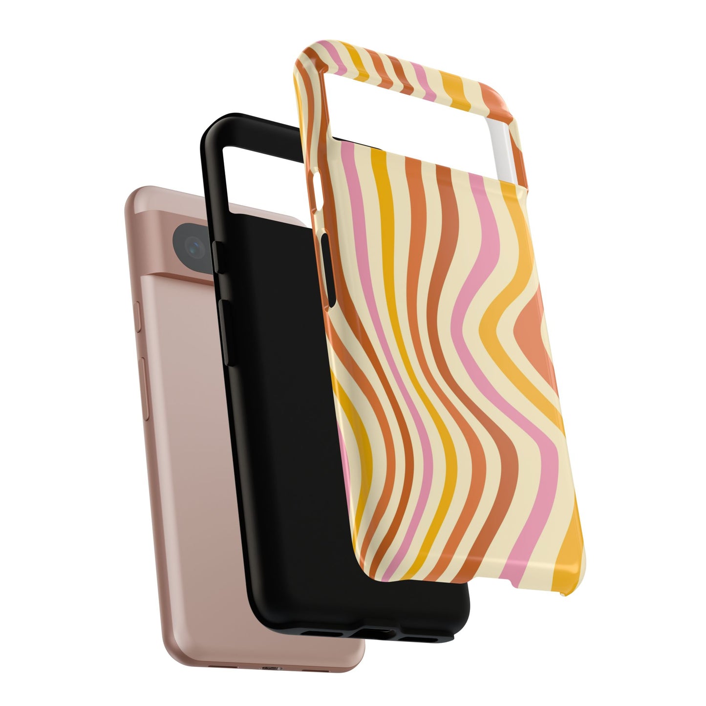 Retro Sunset Wave Google Pixel Case