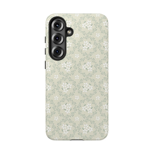 Vintage Daisy Wreath Samsung Case