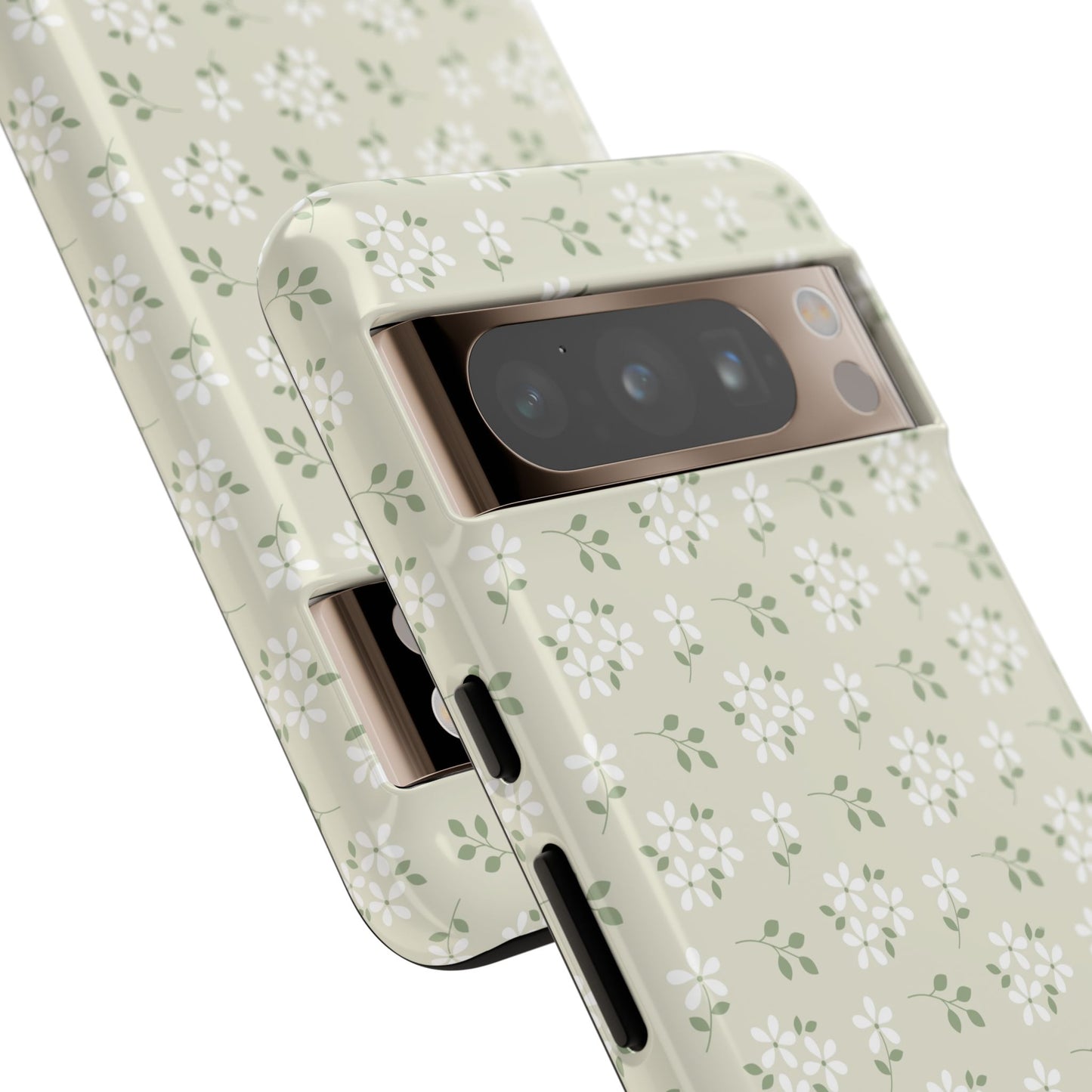 Beige Daisy Bloom Google Pixel Case