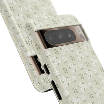 Beige Daisy Bloom Google Pixel Case