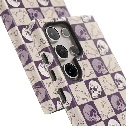 Skull & Bones Checkered Samsung Case