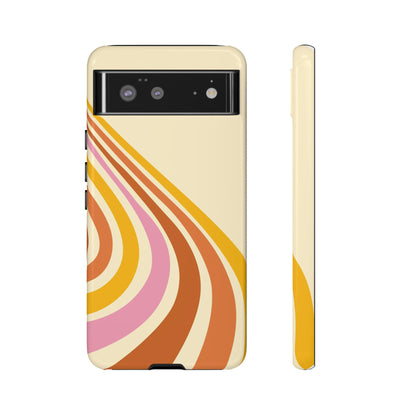 Retro Wave Swirl Google Pixel Case
