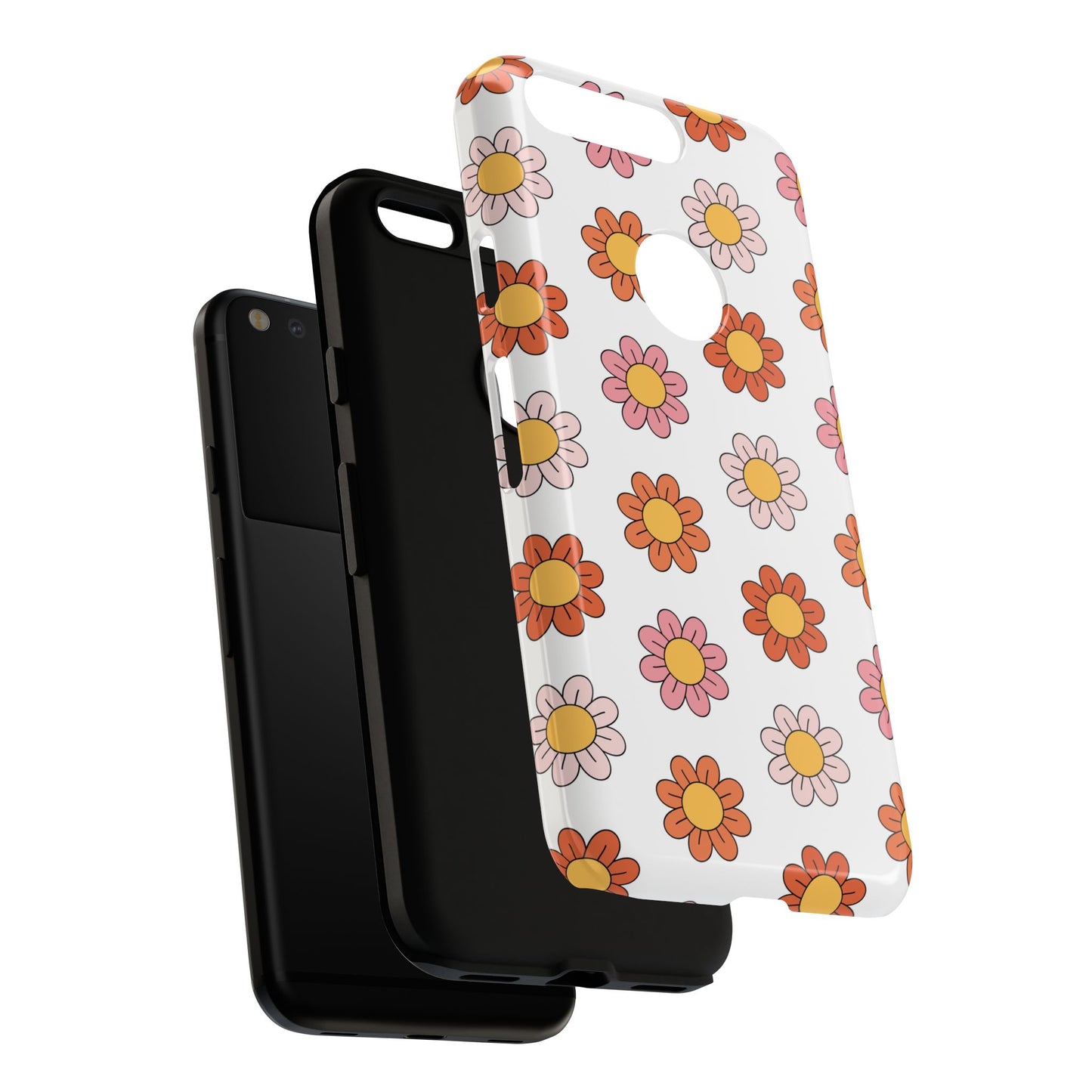 Retro Daisy Google Pixel Case
