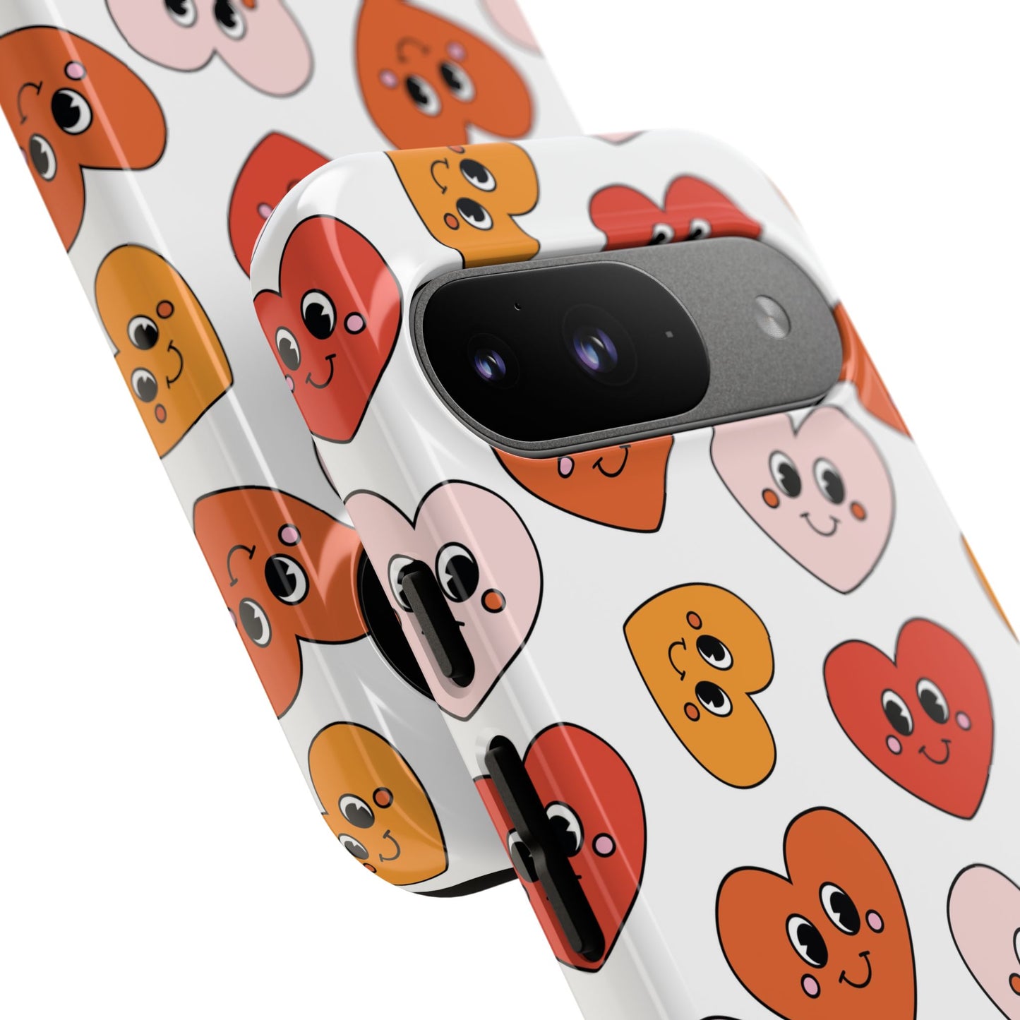 Smiley Heart Faces Google Pixel Case
