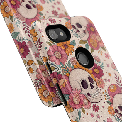 Floral Skull Google Pixel Case