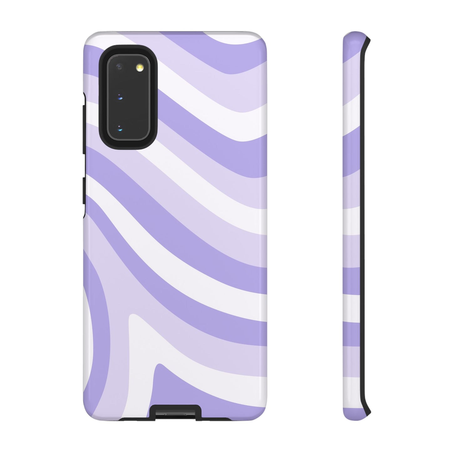 Lavender Wave Abstract Samsung Case