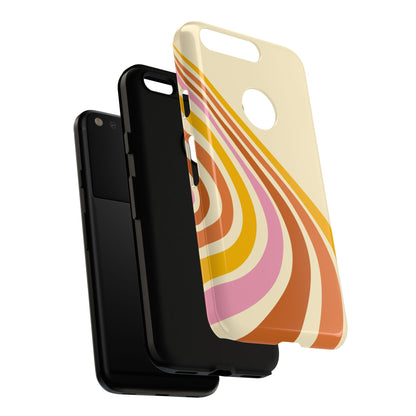 Retro Wave Swirl Google Pixel Case