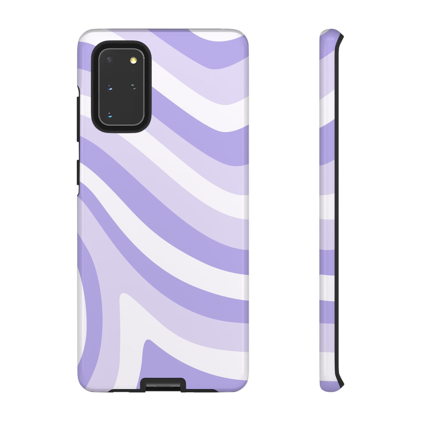 Lavender Wave Abstract Samsung Case