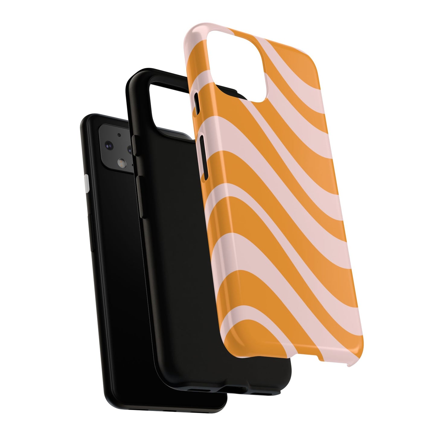 Retro Wavy Stripe Google Pixel Case