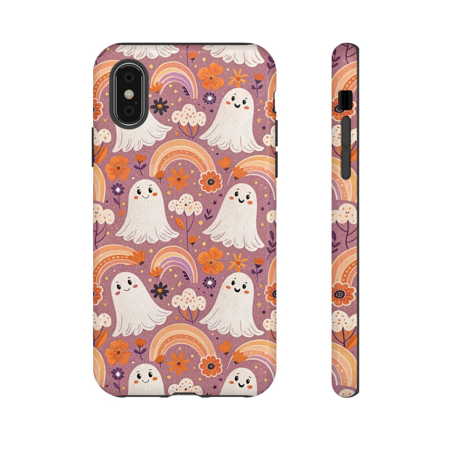 Pastel Halloween Ghost iPhone Case