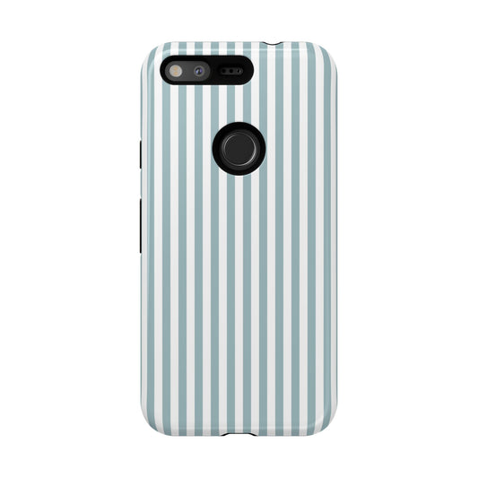 Blue & White Stripe Google Pixel Case