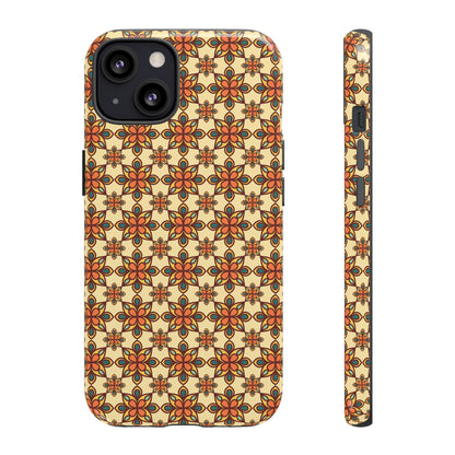Retro Mandala Floral iPhone Case