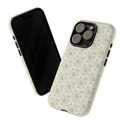 Beige Daisy Bloom iPhone Case