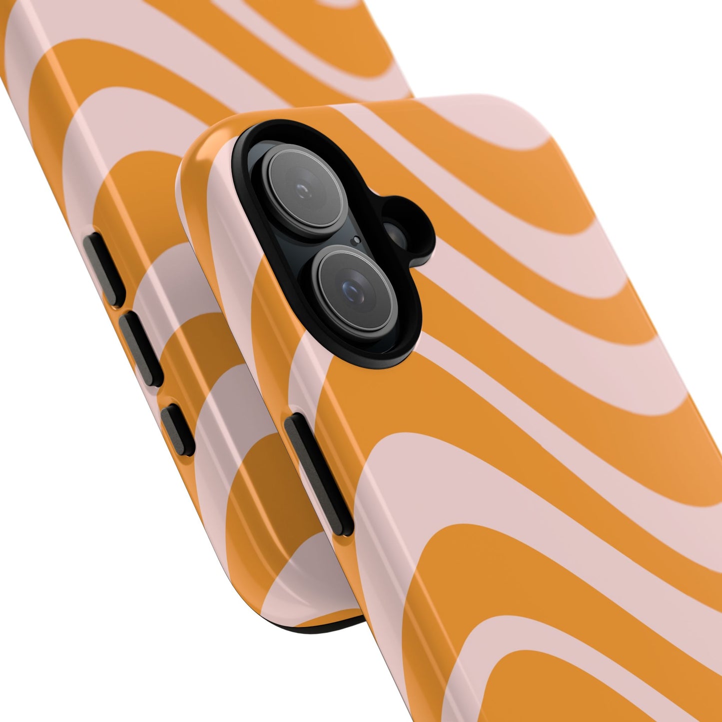 Retro Wavy Stripe iPhone Case