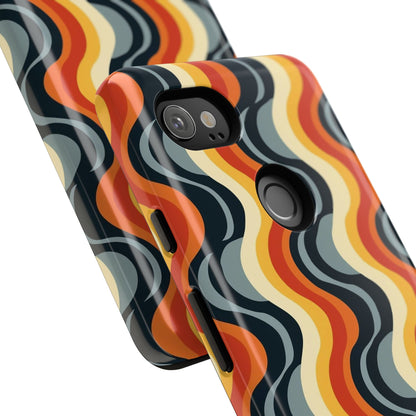 Retro Wavy Stripe Google Pixel Case