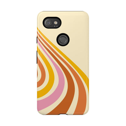 Retro Wave Swirl Google Pixel Case