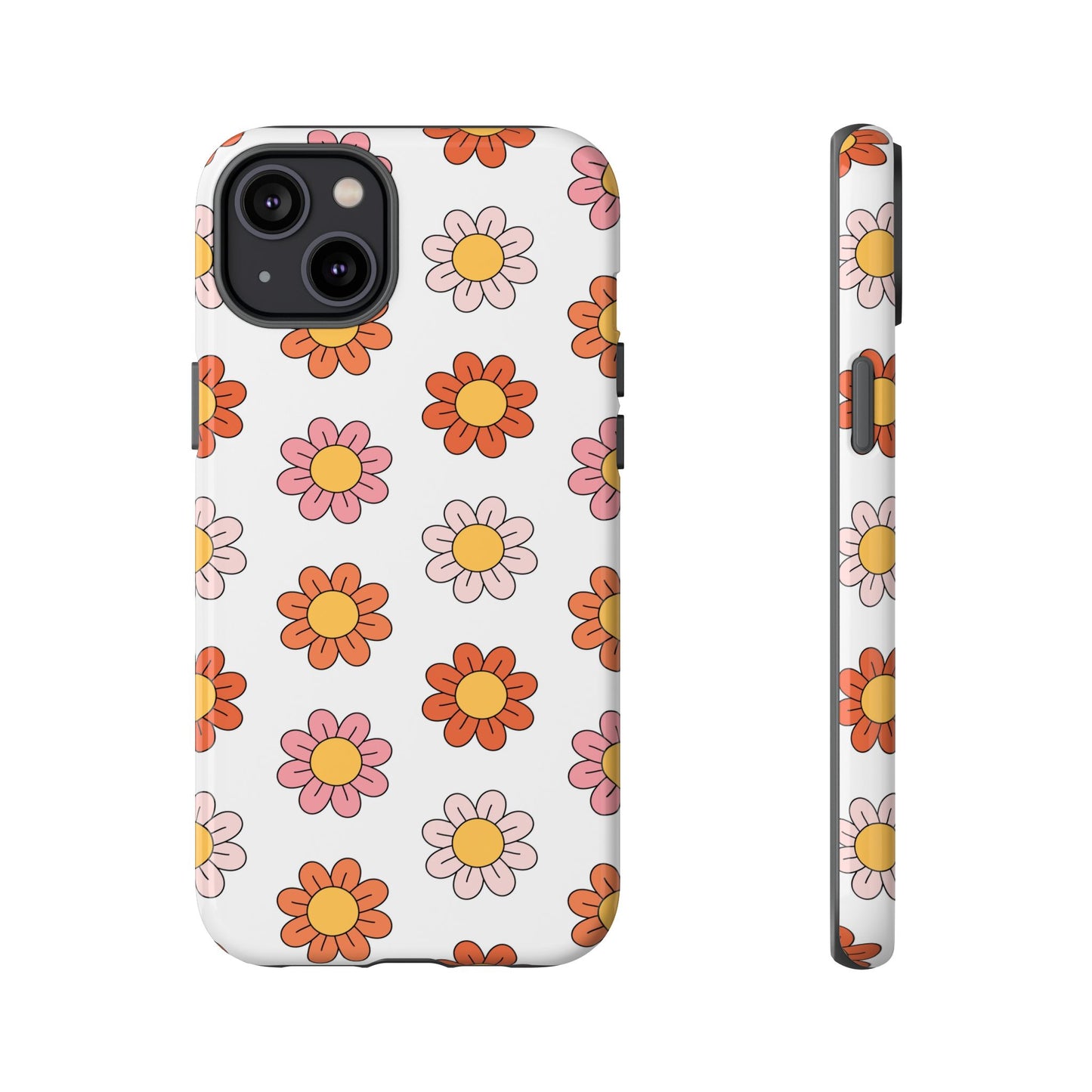 Retro Daisy iPhone Case