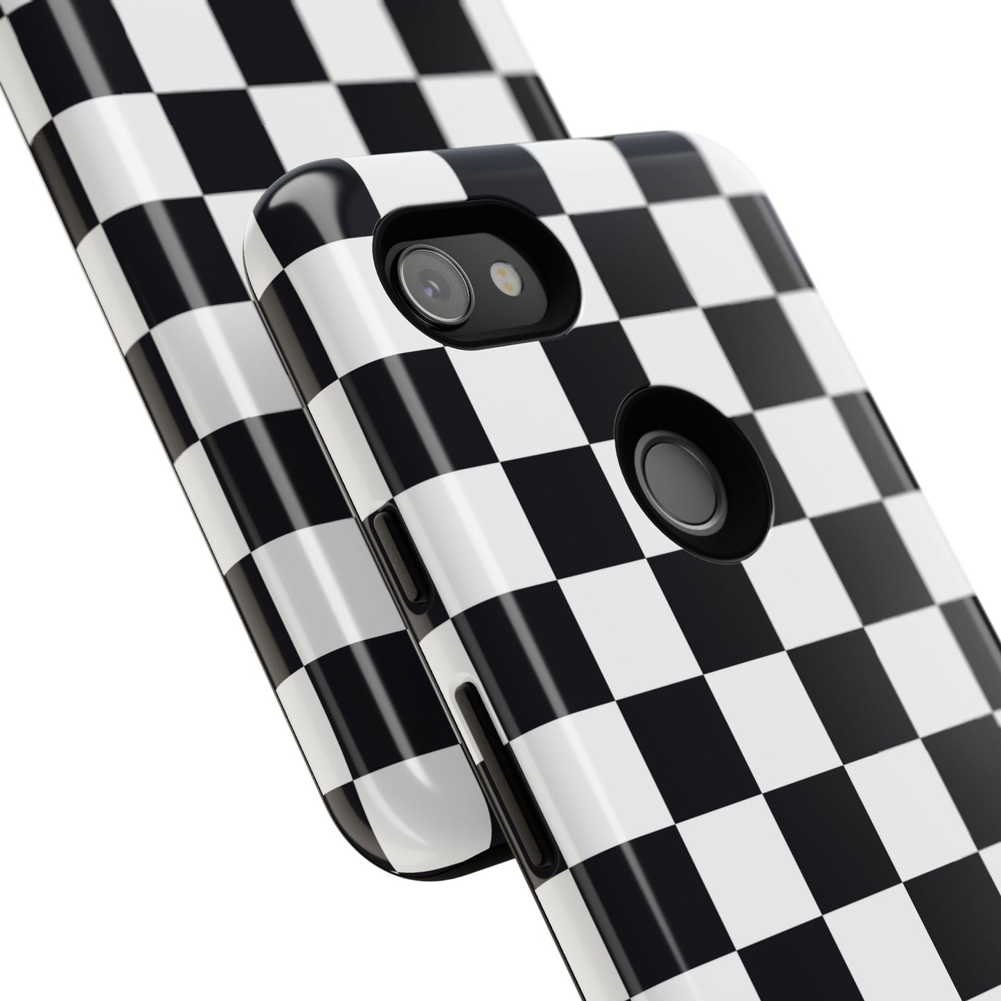 Black & White Checkerboard Google Pixel Case