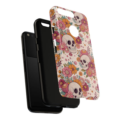 Floral Skull Google Pixel Case