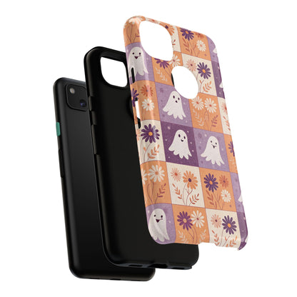 Ghost Floral Checkerboard Google Pixel Case